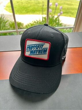 CrossFit Mayhem Black Trucker Hat